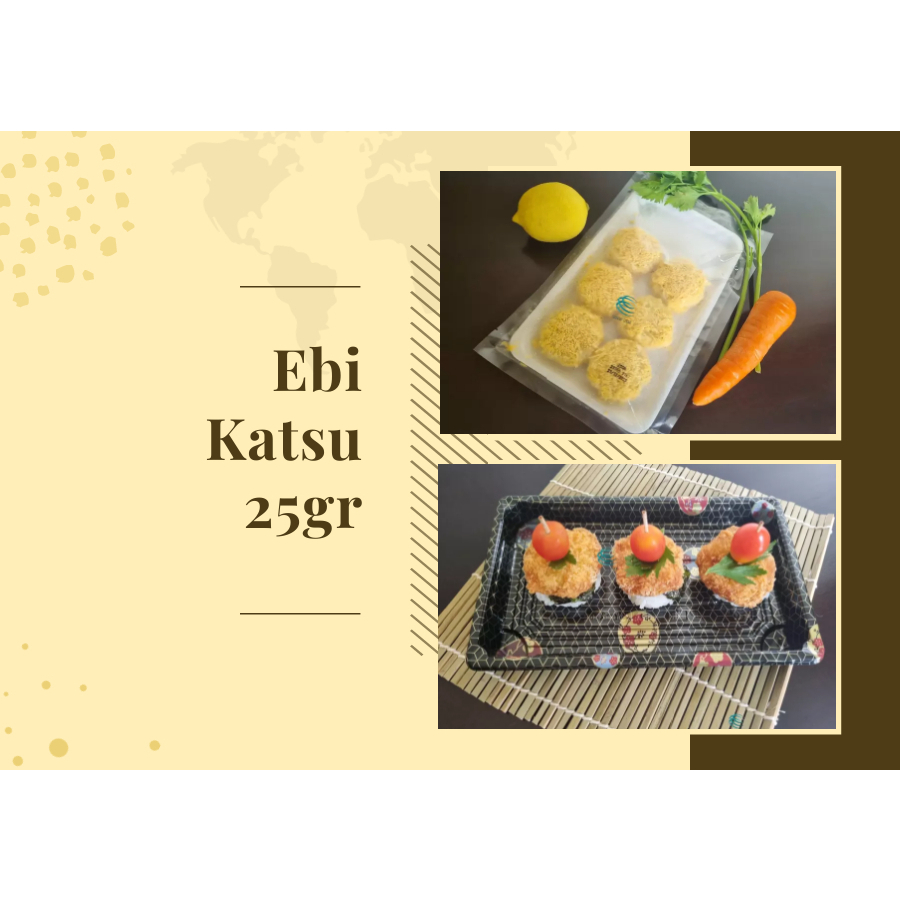 

Ebi Katsu / Nugget Udang 25gr