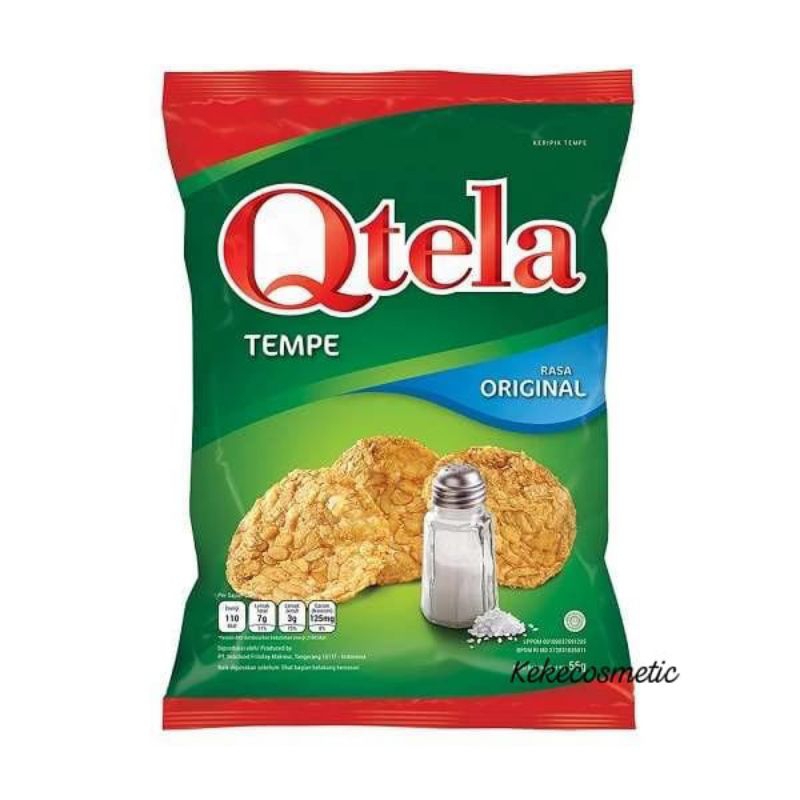 

Qtela Snack Tempel Original 55gr// Snack Tempe