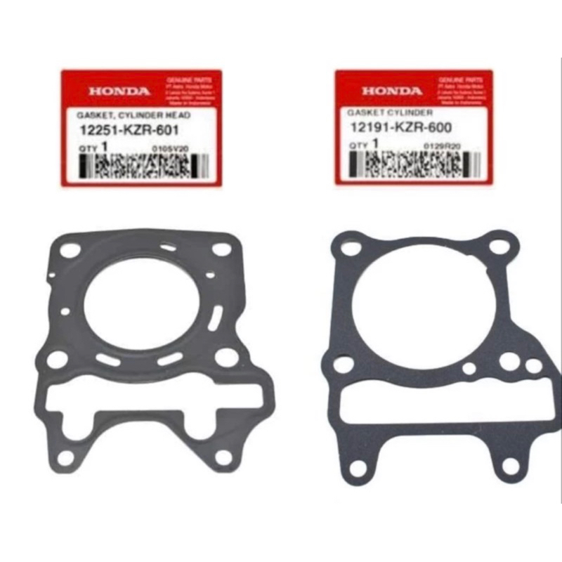Gasket Cylinder Head Vario 125 paking head KZR 12251kzr601 & paking Blok PCX 150 CBU ADV 150 Vario 1