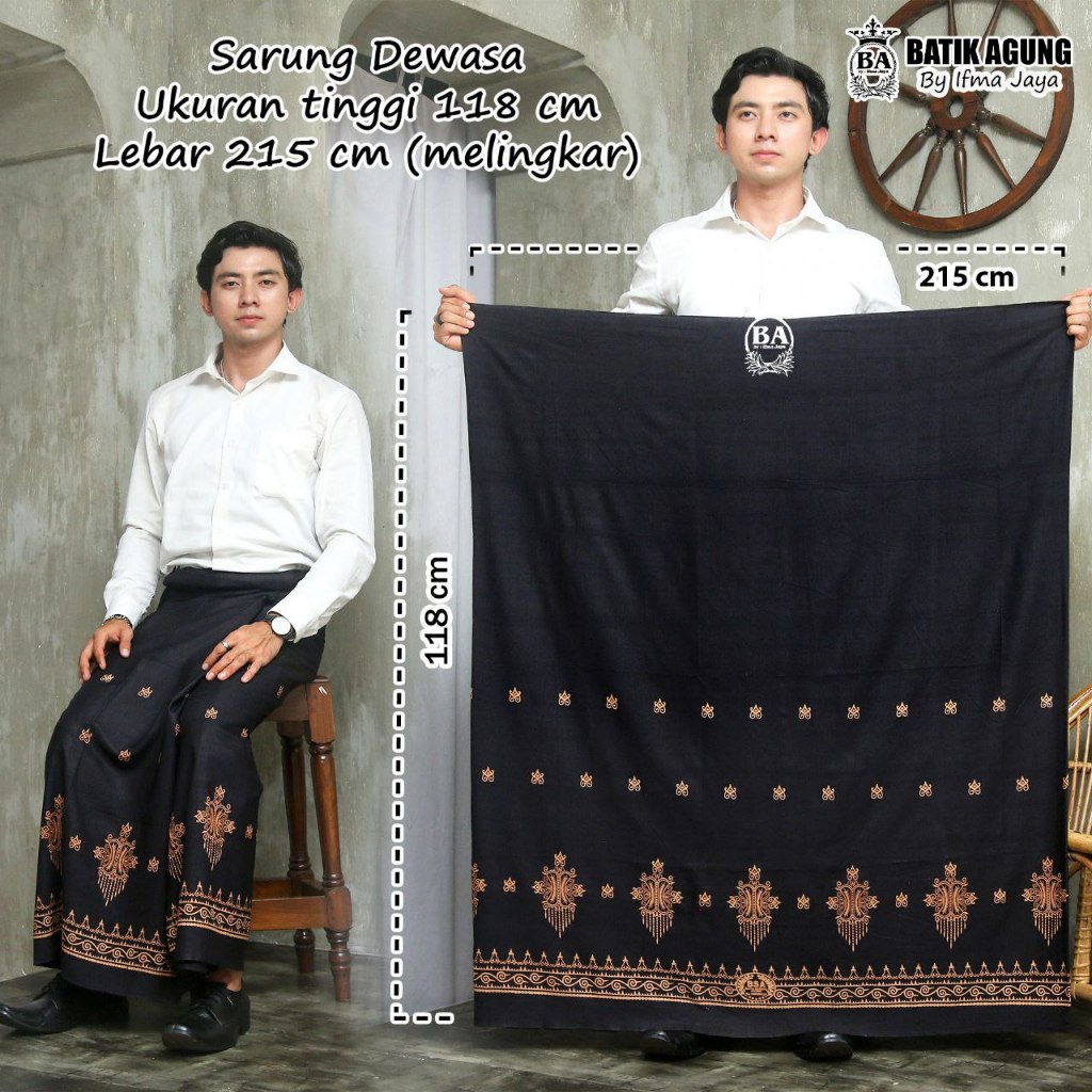 Sarung Batik Rayon / Goyor Premium Kodian | Dewasa