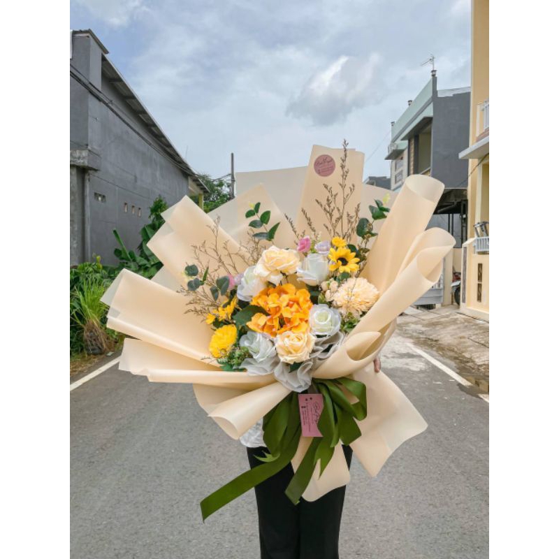 Buket Bunga ANINDYA / Buket Bunga / Buket Bunga Palsu / Buket Makassar / Buket Murah Makassar