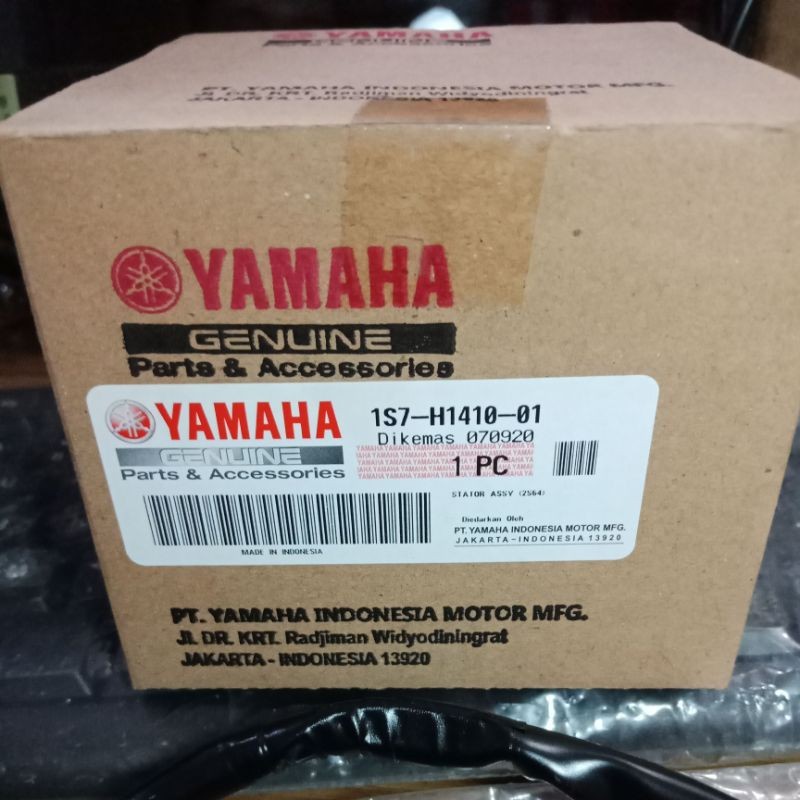 STATOR ASSY SPULL SPUL STATOR ASSY 1S7 JUPITER MX OLD LAMA NEW ORI YGP ASLI /  1S7-H1410-02