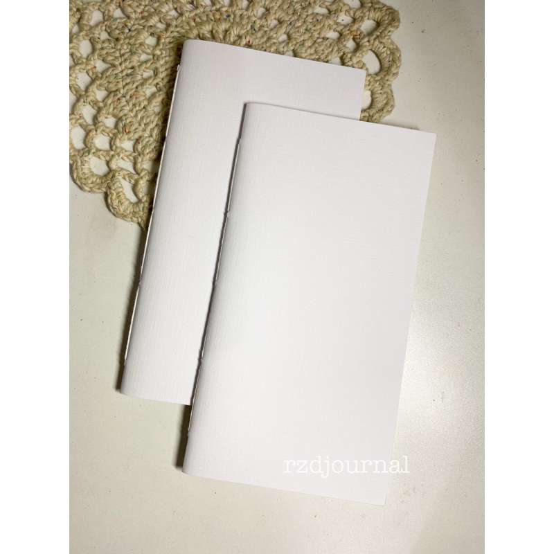 

White Journal Book/Buku Jurnal/Regular Size/Insert Journal