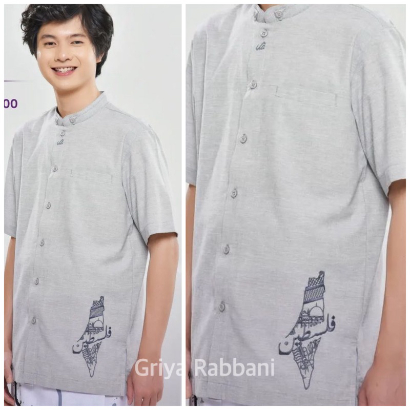 kemko israj pdk - kemko baher pdk - baju koko pendek - baju koko dewasa - kemko robani - kemko rabba