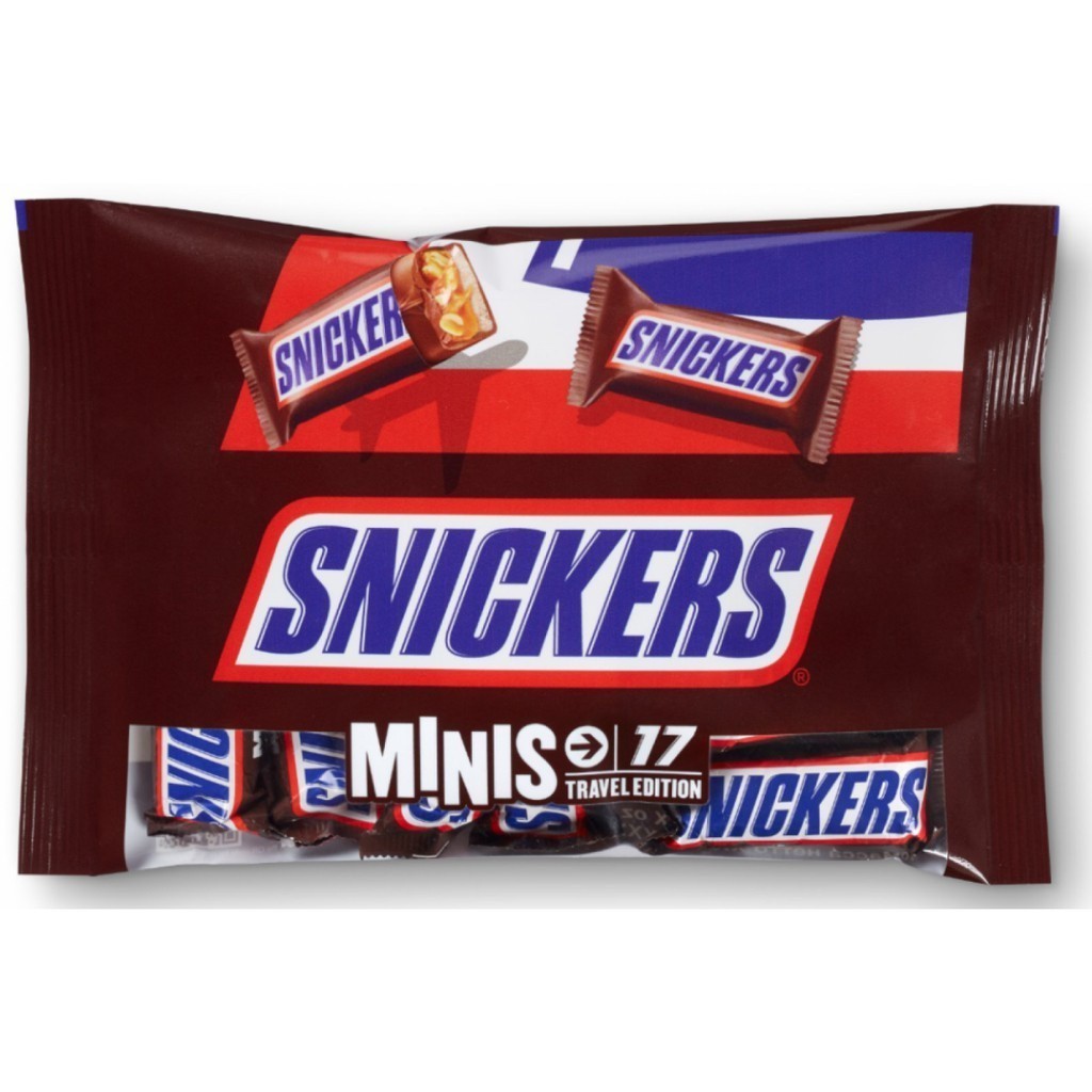 

Cokelat [PO EXP 2025] MARS SNICKERS TWIX MILKYWAY BOUNTY Minis 333gram European Favorite Chocolates Jastip SG Original Murah Jastip snack Cokelat