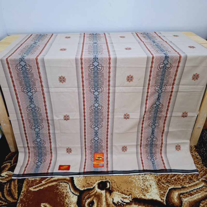 SARUNG ATLAS INFINITY JAGUARD (PUTIH)