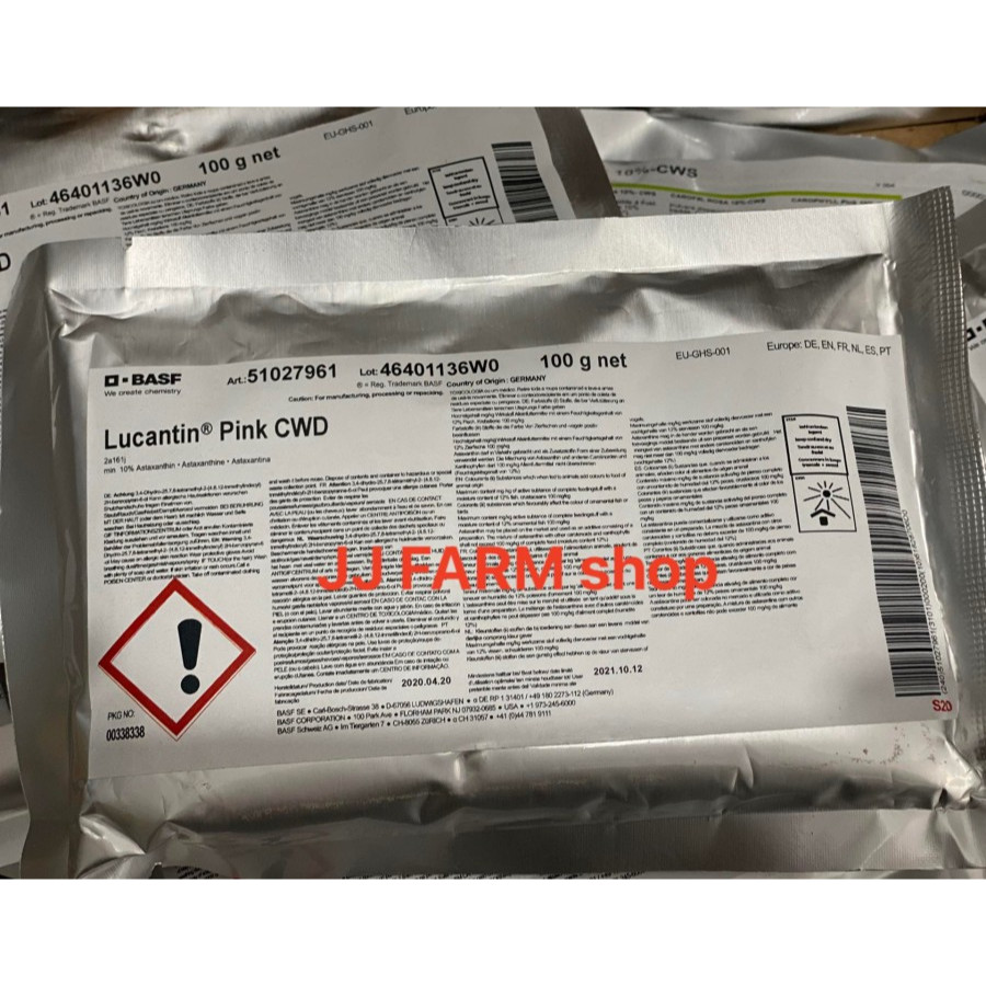 Vita lucantin pink carophyl astaxanthin 10% 100gr