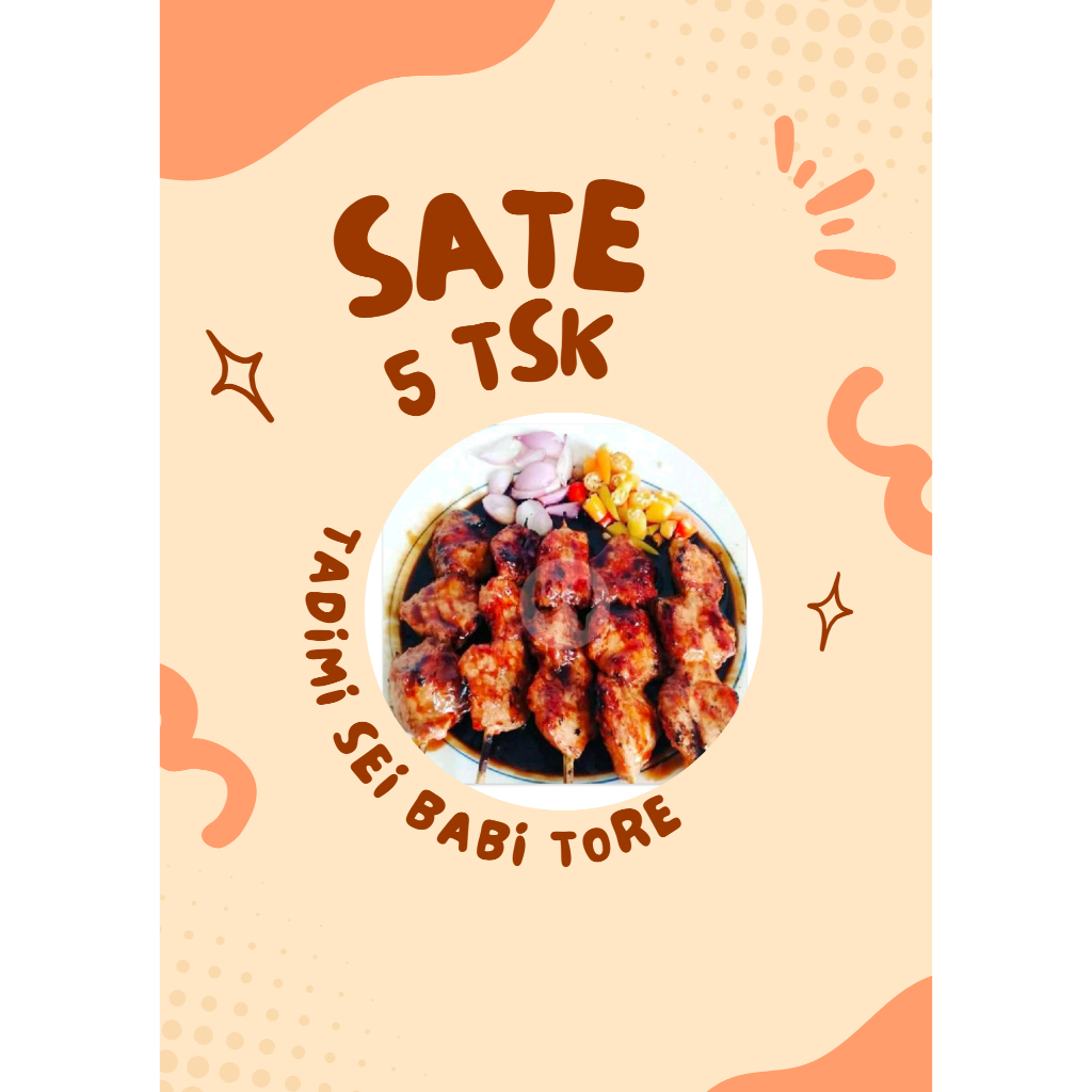 

Sate Babi 5 Tusuk