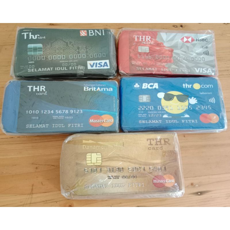 

50 Lembar.....Amplop lebaran gambar atm ukuran jumbo