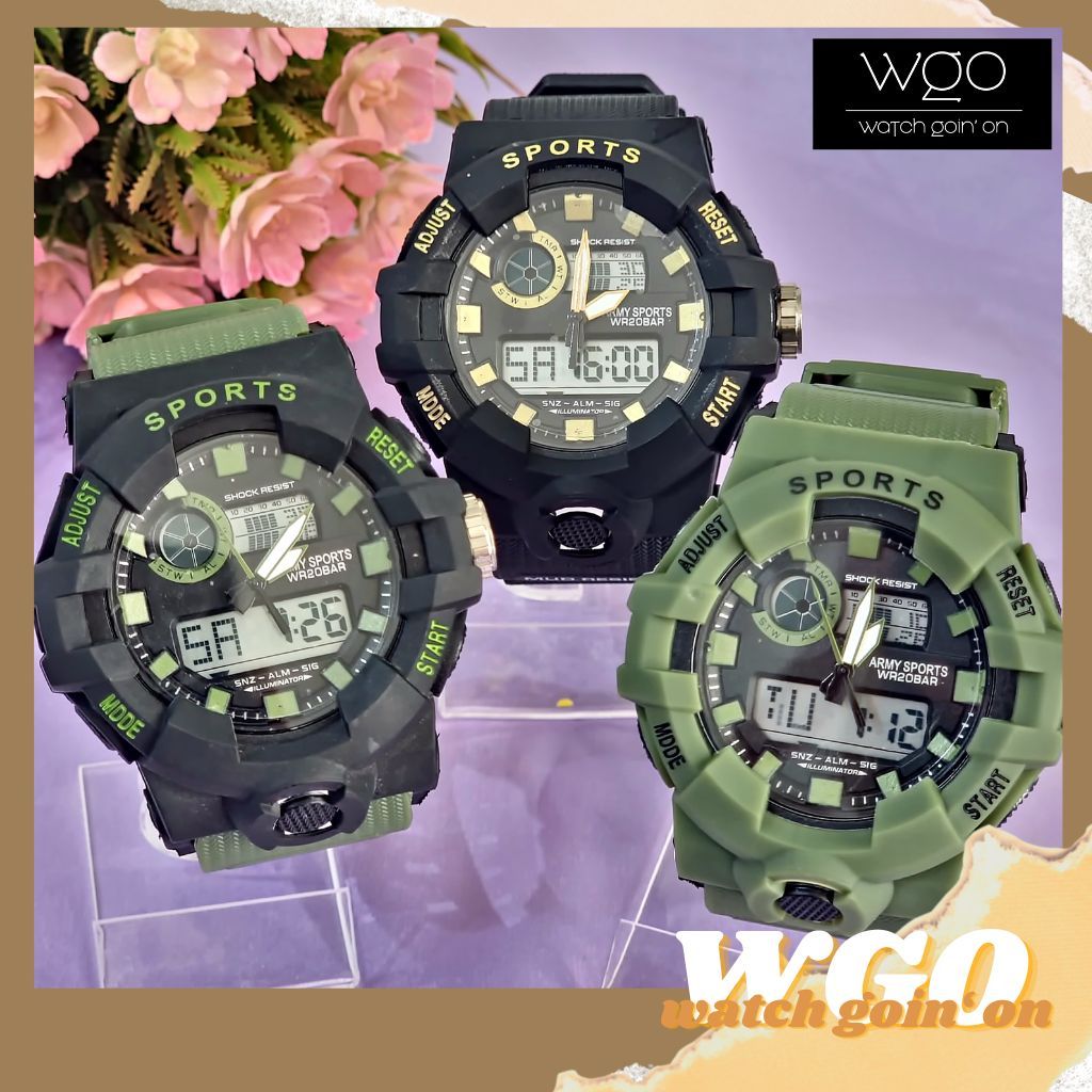 Watch Goin' On x Jam Tangan Army Sports 1718