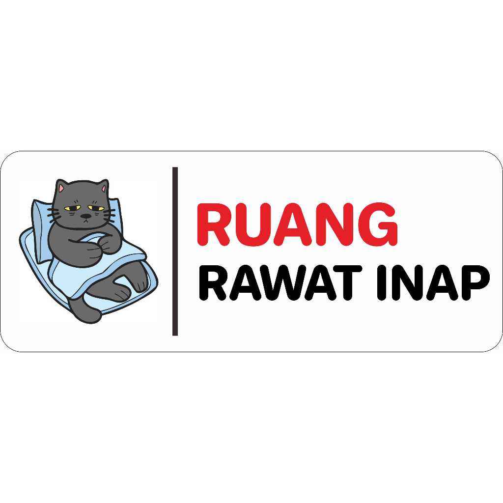 

STIKER VINYL RUANG RAWAT INAP BINATANG