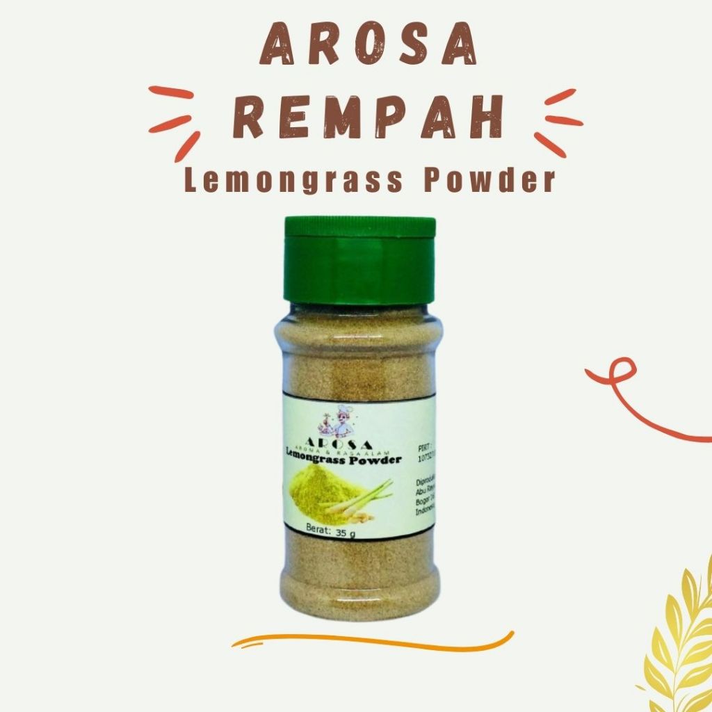 

Sereh Bubuk 35g Lemongrass Powder