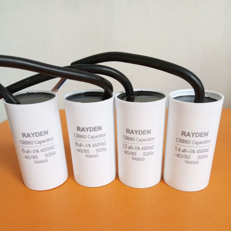 kapasitor pompa air 6uf 8uf 12uf 14uf bulat kapasitor jetpump