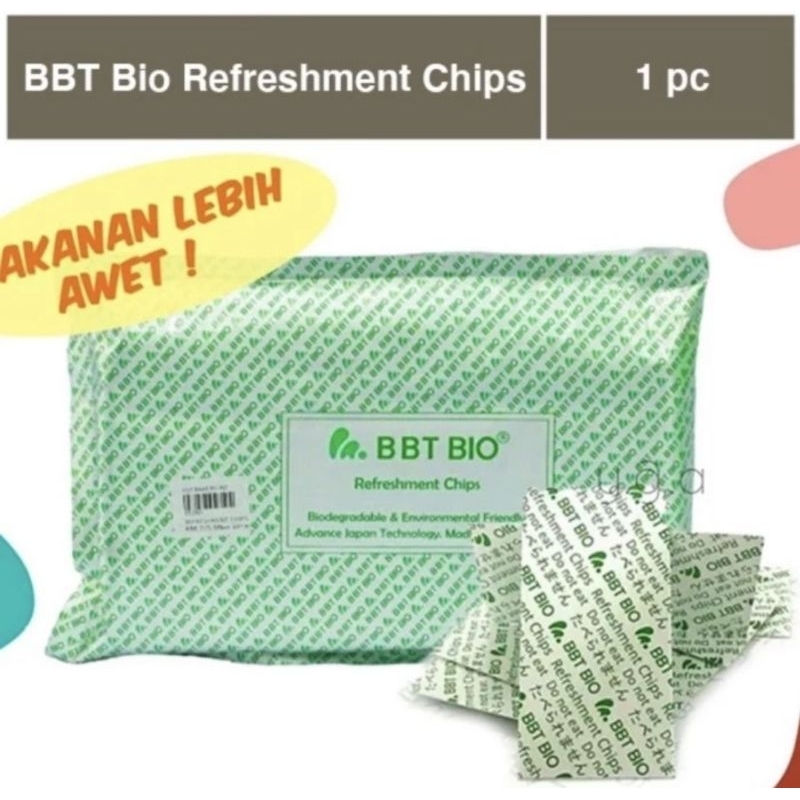 

BBT BIO Refreshment Chip Pengawet untuk Makanan 100 pcs