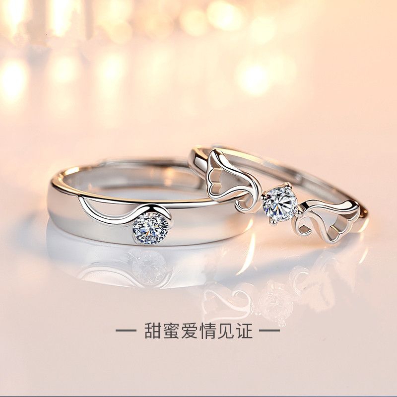 Cincin Couple Cincin Pasangan Cincin Lamaran Unik Murah Ala Korea