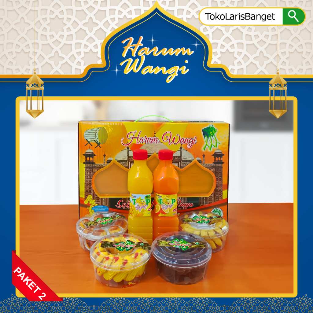 

Paket Kue Kering Lebaran Murah Harum Manis / Harum Wangi / Parcel