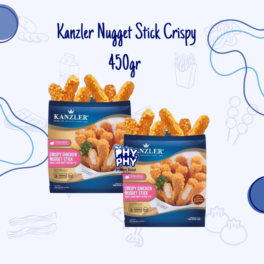 

Kanzler Crispy Stick 450gr / Nugget Crispy