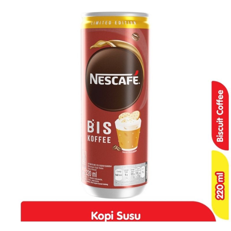 

NESCAFE Biskoffee Isi 220 ml