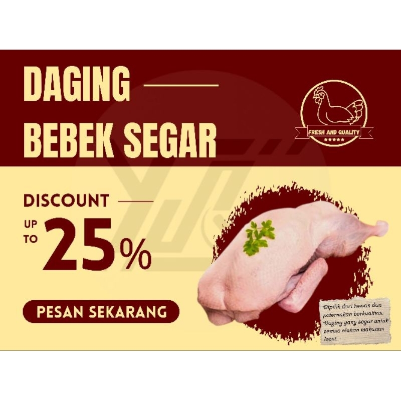 Daging Bebek Segar