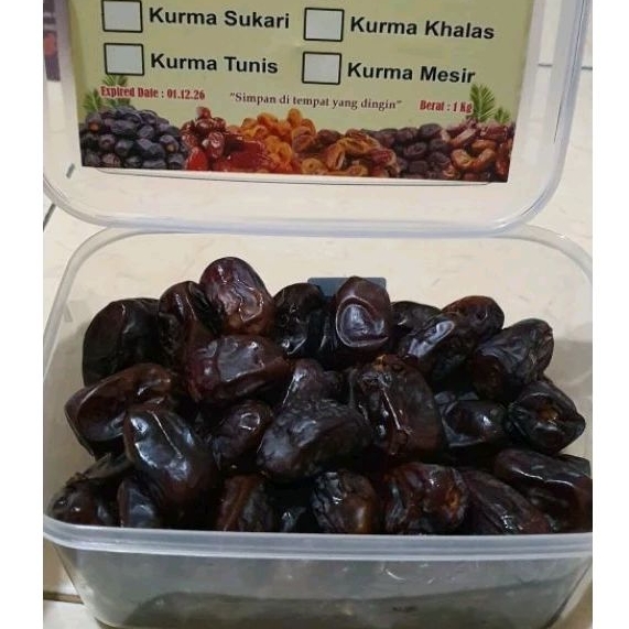 

Kurma BAM assyarif 1kg kurma mazafati