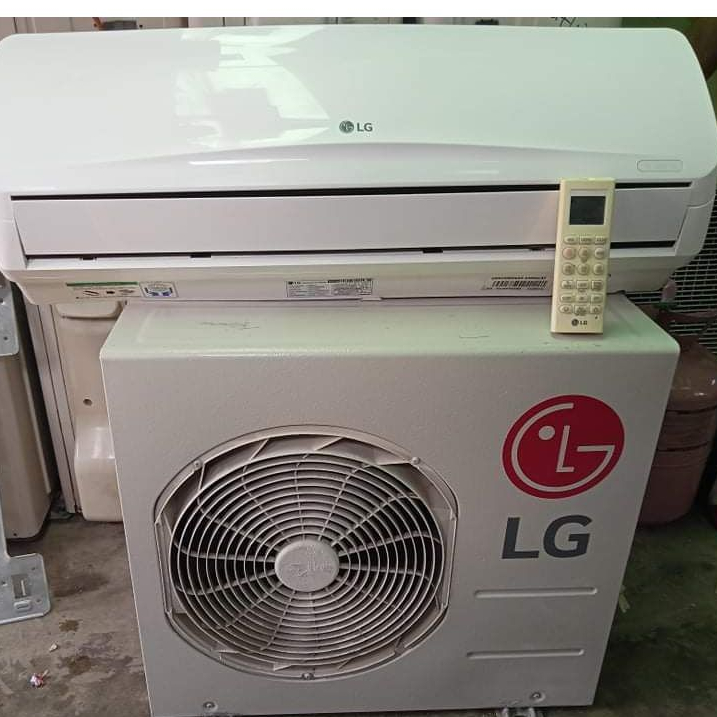 AC LG 3/4pk Low Watt Second Plus Pasang