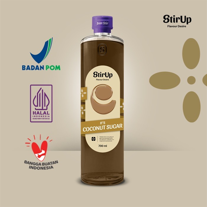 

StirUp It’s Coconut Sugar - Gourmet Syrup Rasa Gula Kelapa