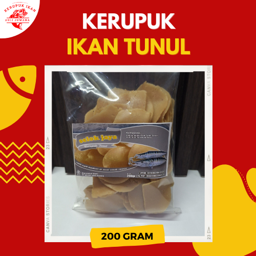 

Kerupuk/Krupuk Ikan Tunul Mentah Asli Khas Juwana Pati 200gram