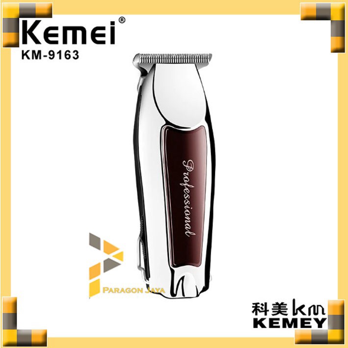 BRANDS FESTIVAL Original KEMEI KM9163 Alat Cukur Wireless Trimmer Rambut Kumis