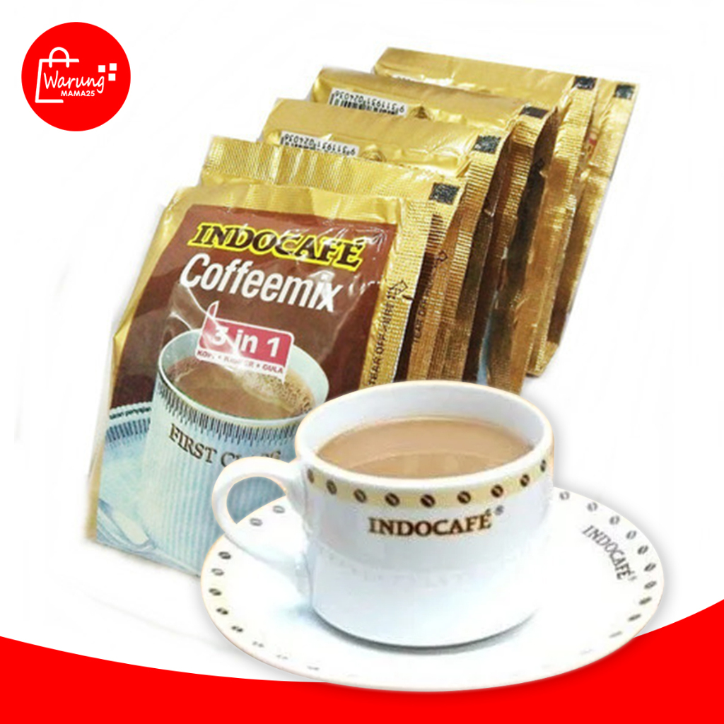 

Indocafe Coffee Mix/Kopi Instan 20gr