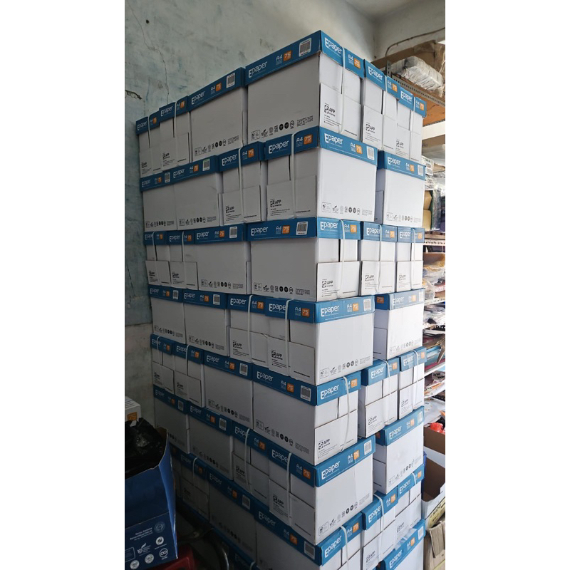 

[5 RIM / 1 DOS] KERTAS A4 Epaper 75 GRAM , KERTAS HVS Epaper A4 , KERTAS FOTOCOPY , KERTAS HVS MURAH , A4 MURAH