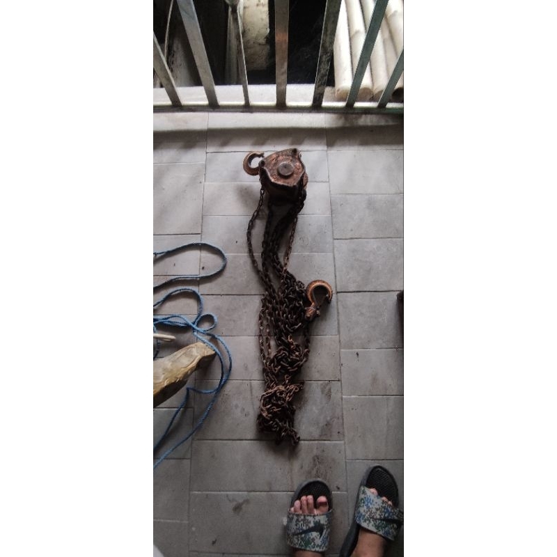TAKEL KEREKAN/CHAIN BLOCK/KATROL RANTAI