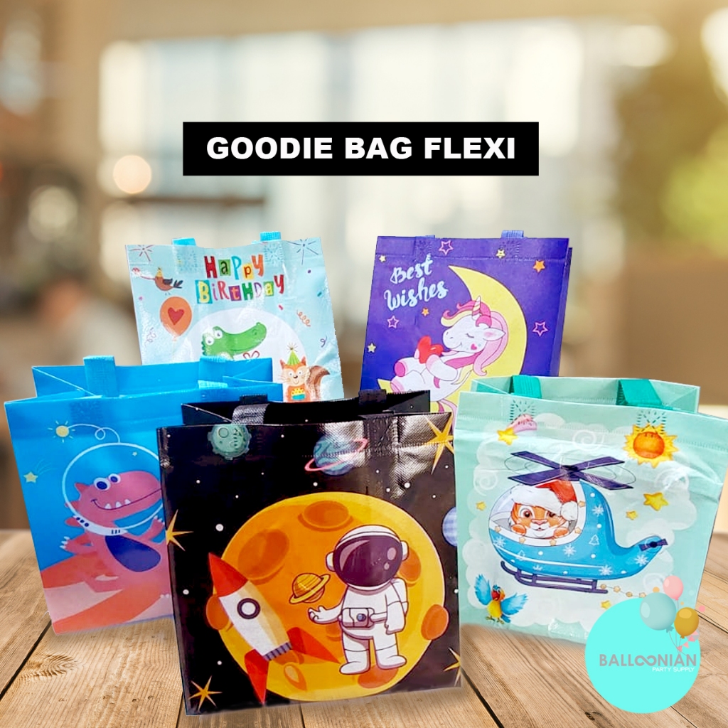 

Tas Ulang Tahun Unicorn/Tas Bingkisan Ulang Tahun Dino/Birthday Bag/Goodie Bag Ulang Tahun