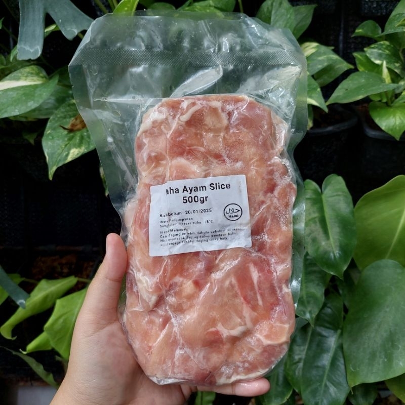 

Paha Ayam Slice Vacum 500 Gram