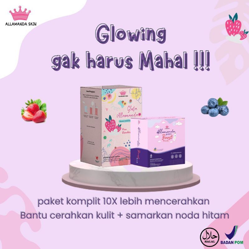 Paket Glowing GLUTA BOOSTER Grosir