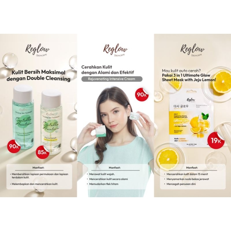 REGLOW||Paket pemula~Reglow.by.Dr.Shindy Putri