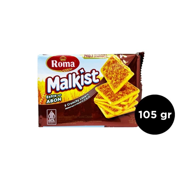 

Roma Malkist Rasa Abon Gurih 105 gr