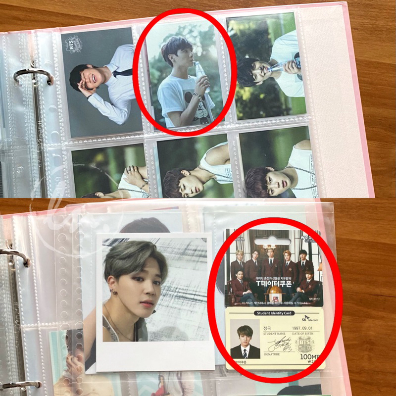 [BOOKED] JUNGKOOK 2ND MUSTER 17520 & ID STUDENT SK TELECOM