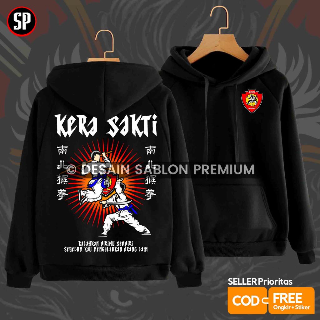 Jaket Hoodie IKSPI Kera Sakti Lawasan Keren - FREE STIKER / Kaos IKSPI Pasker Liar Distro Terbaru