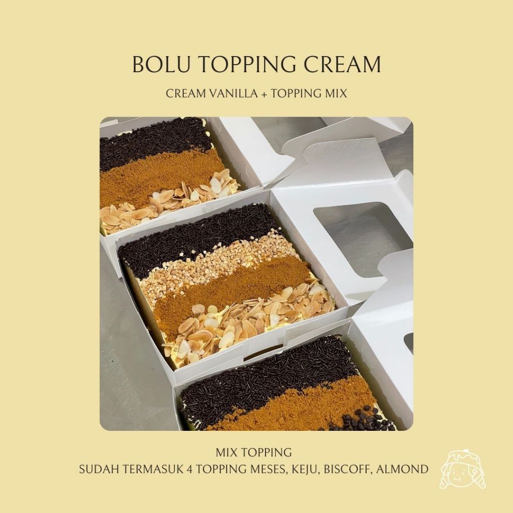 

BOLU JADUL MIX TOPPING