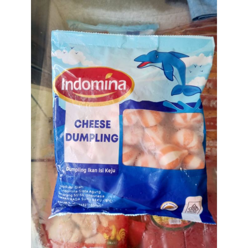 

indomina cheese dumpling 500gram