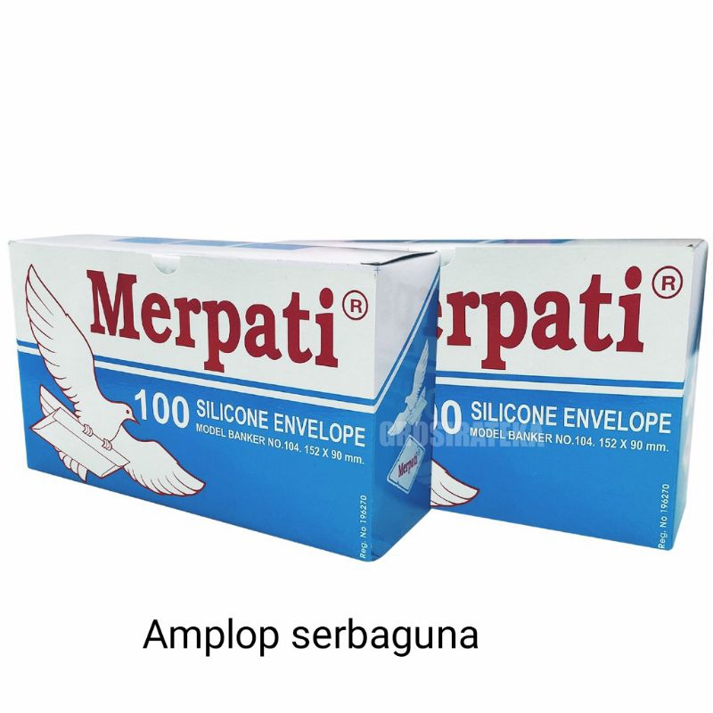 

Amplop merpati 104 1 kotak isi 100 amplop murah