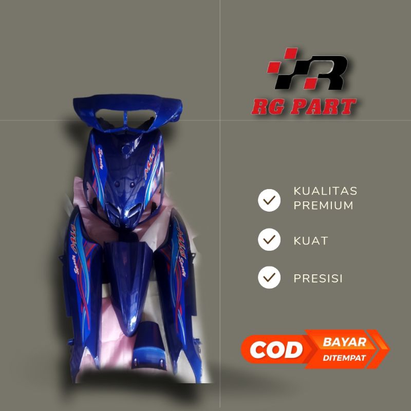 Full body Halus Mio sporty Biru 2007