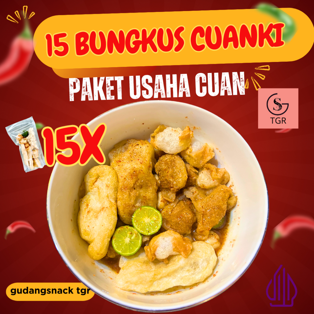 

15 Cuanki Instan Paket Hemat