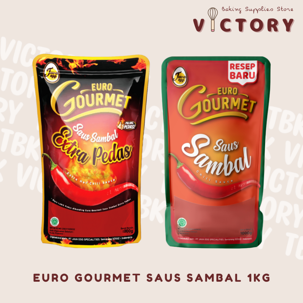 

[1KG] Euro Gourmet Saus Sambal - Chili Sauce