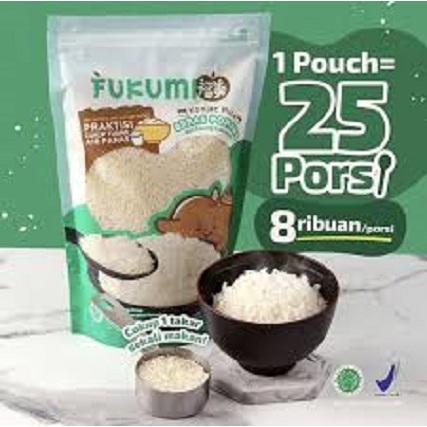 

Fukumi Konjac Rice /Beras Porang 1Kg