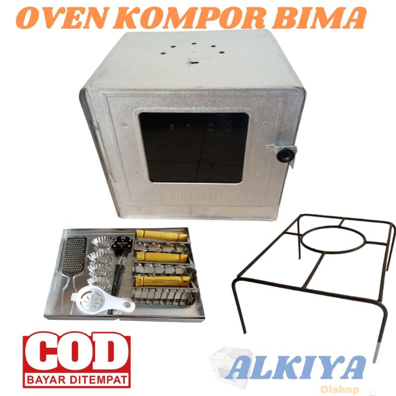 Oven Kue Tangkring Bima Sakti Galvalum 3 Susun Jumbo High Quality