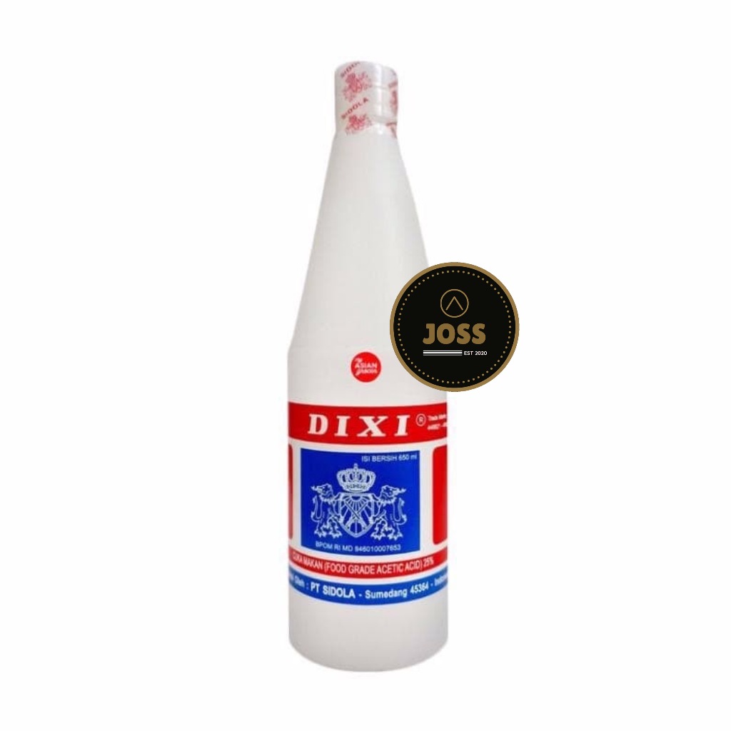 

[KHUSUS INSTAN] DIXI Cuka Makan 650ml (Botol Besar)