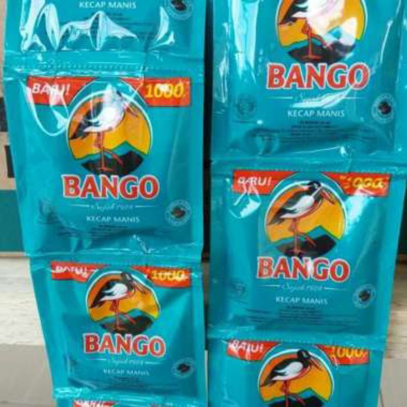 

BANGO Kecap Manis 20ml - RENCENG isi 12 Sachet