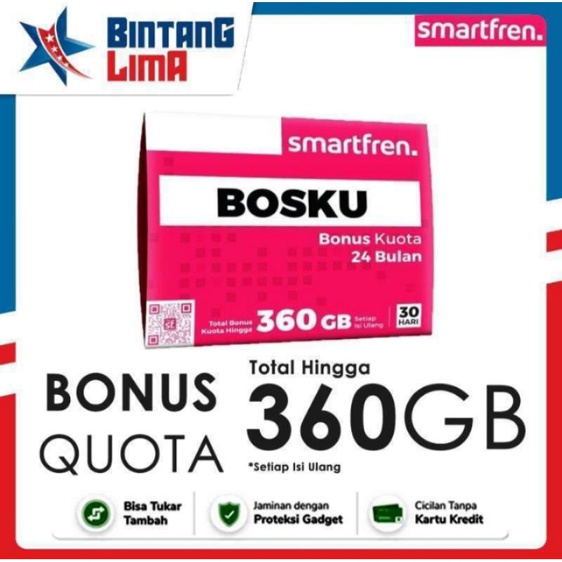 KARTU PERDANA SMARTFREN BOSKU (TANPA KUOTA)
