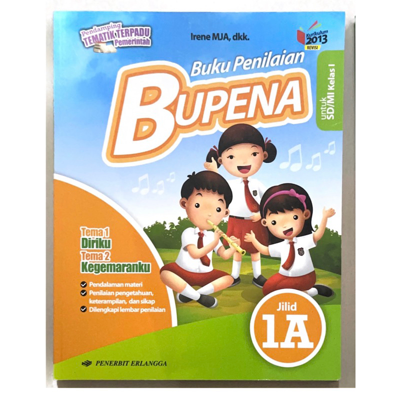 

buku cetak BUPENA 1A, kurikulum 13, edisi revisi + GRATIS SAMPUL